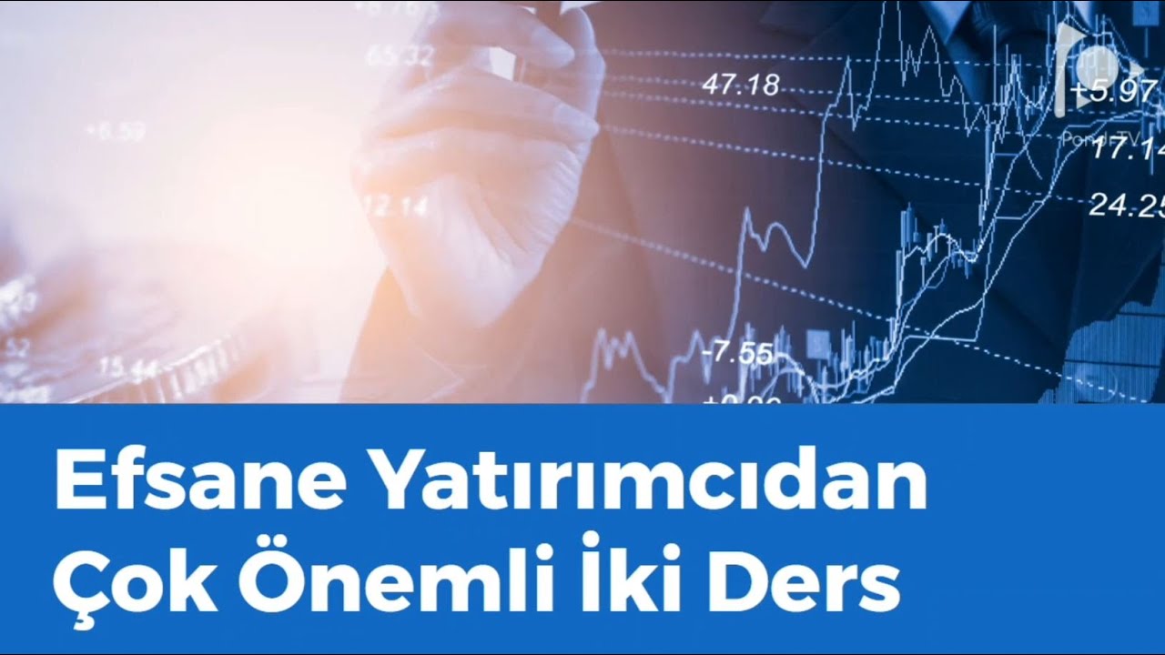 Finans | Efsane Yatırımcıdan &Ccedil;ok &Ouml;nemli İki Ders | Peter Lynch