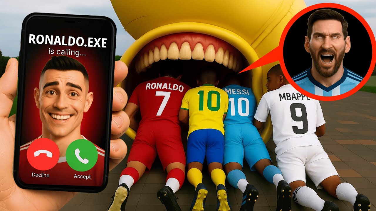 RONALDO.EXE и MESSI.EXE против SLIDE EATER CATHES от DRONE!