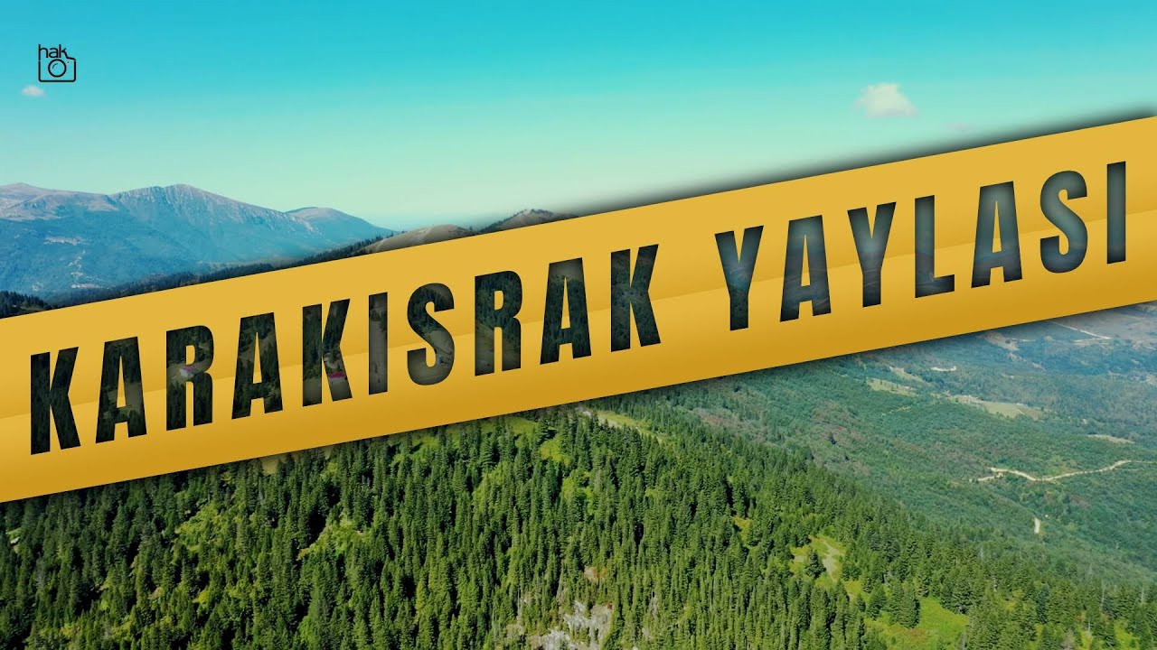 KARAKISRAK YAYLASI / TONYA / TRABZON / DRONE / BLACKSEA