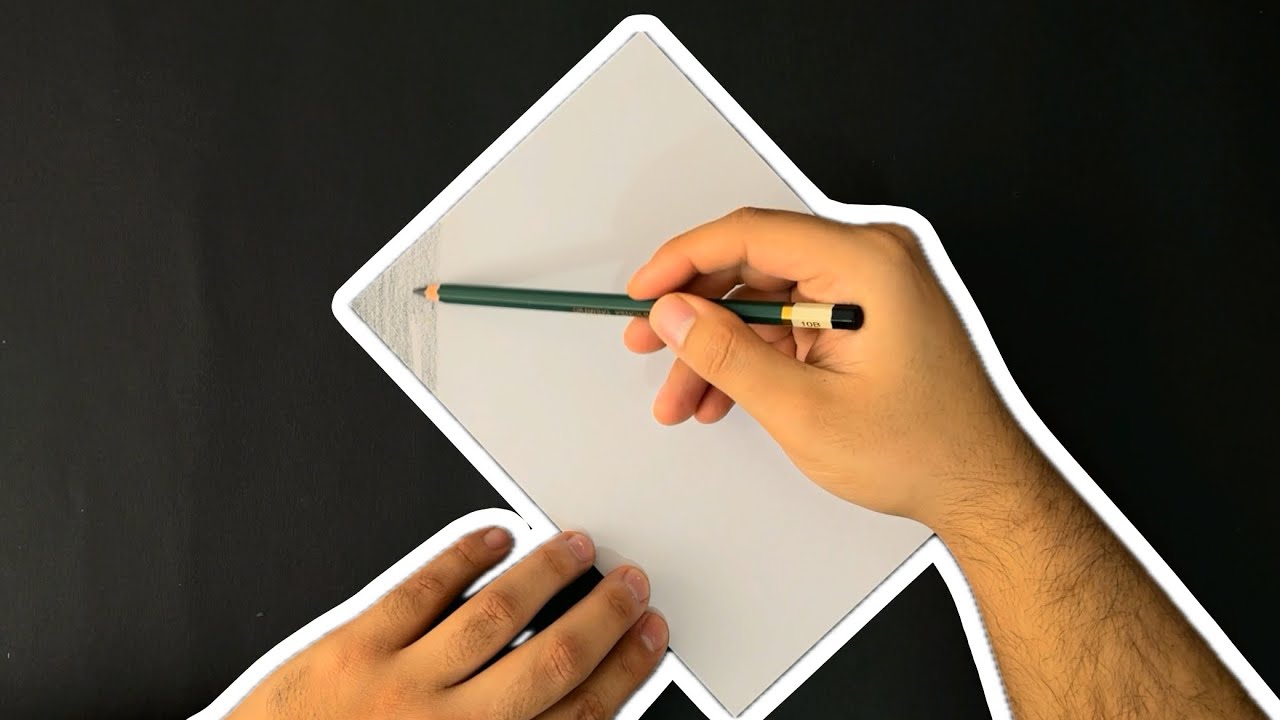 Deep Pencil Shading ASMR | B10 Graphite & Paper Blending