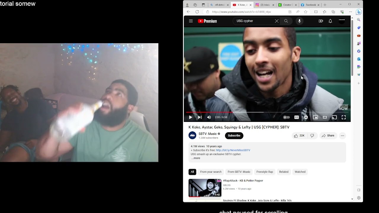 K Koke, Aystar, Geko, Squingy & Lefty | USG [CYPHER]: SBTV|Reaction