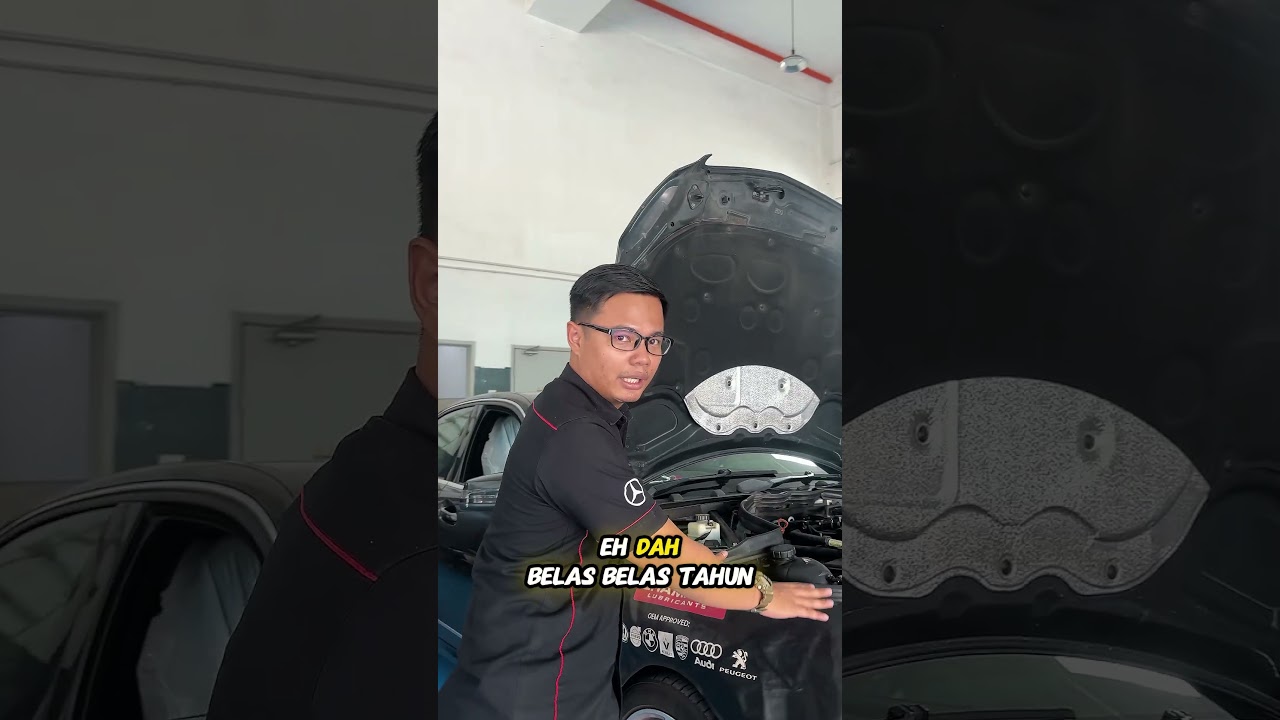 kalau nak kereta selamat, upgrade terus part plastik kepada aluminium🤭