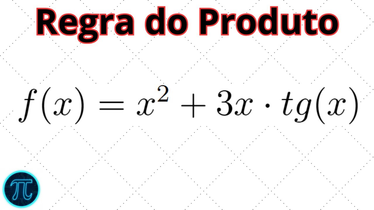 Derivada de f(x) = x^2 + 3x tg(x) (Regra do Produto)#matemática #derivadas #regradoproduto #maths