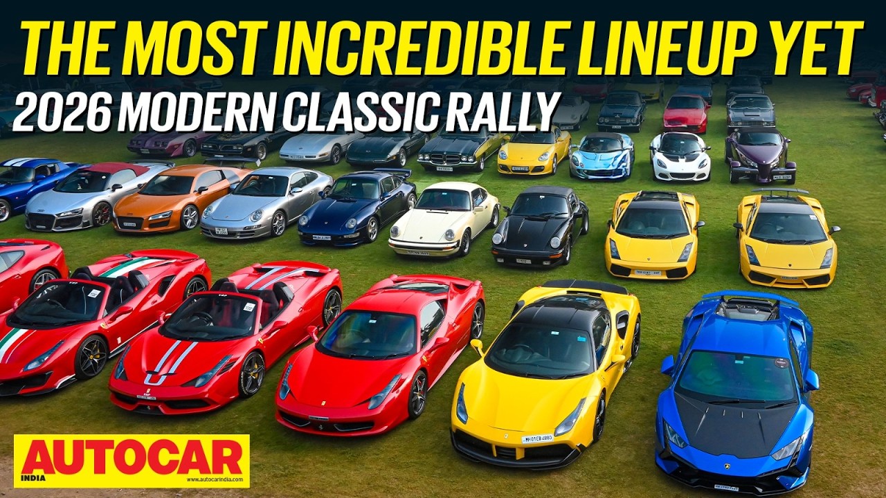 Modern icons mega meetup - Modern Classic Rally 2026 | Feature | Autocar India