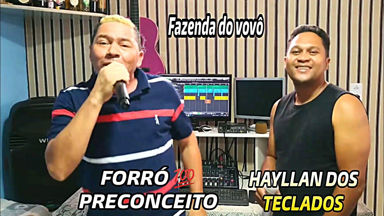 Hayllan dos teclados e forró 💯 preconceito clipe lançamento 2024 fazenda do vovô