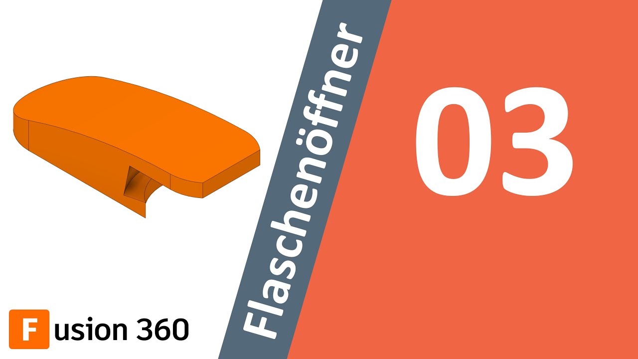 Au&szlig;enkontur ergonomisch verbessern (Fusion 360 Tutorial)