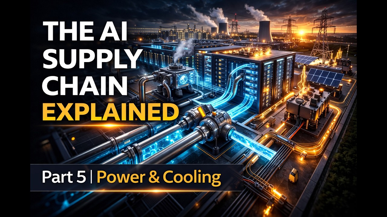 The AI Supply Chain Explained - Power & Cooling (The Ultimate Bottleneck)