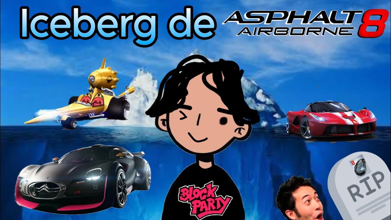 Iceberg conspiranónico de Asphalt 8 en español (Loquendo)