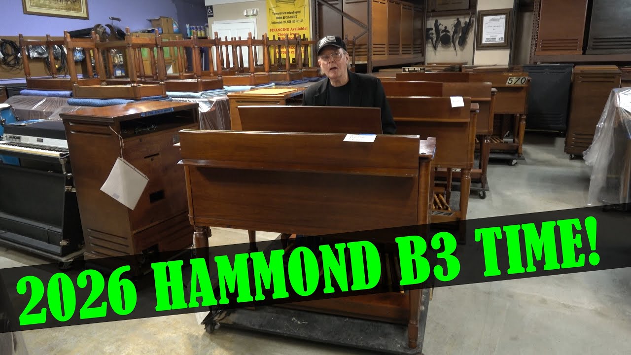 #646 B3 для пастора Грина! (Наш Бог — потрясающий Бог) Продаются орган Hammond B3. KeyboardExchan...