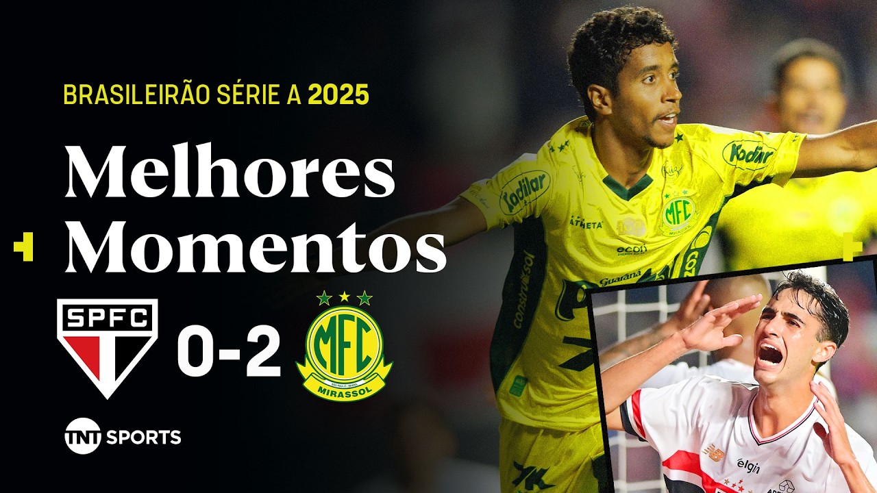 REINALDO APLICA LEI DO EX E SÃO PAULO PERDE INVENCIBILIDADE NO MORUMBIS | SÃO PAULO 0X2 MIRASSOL