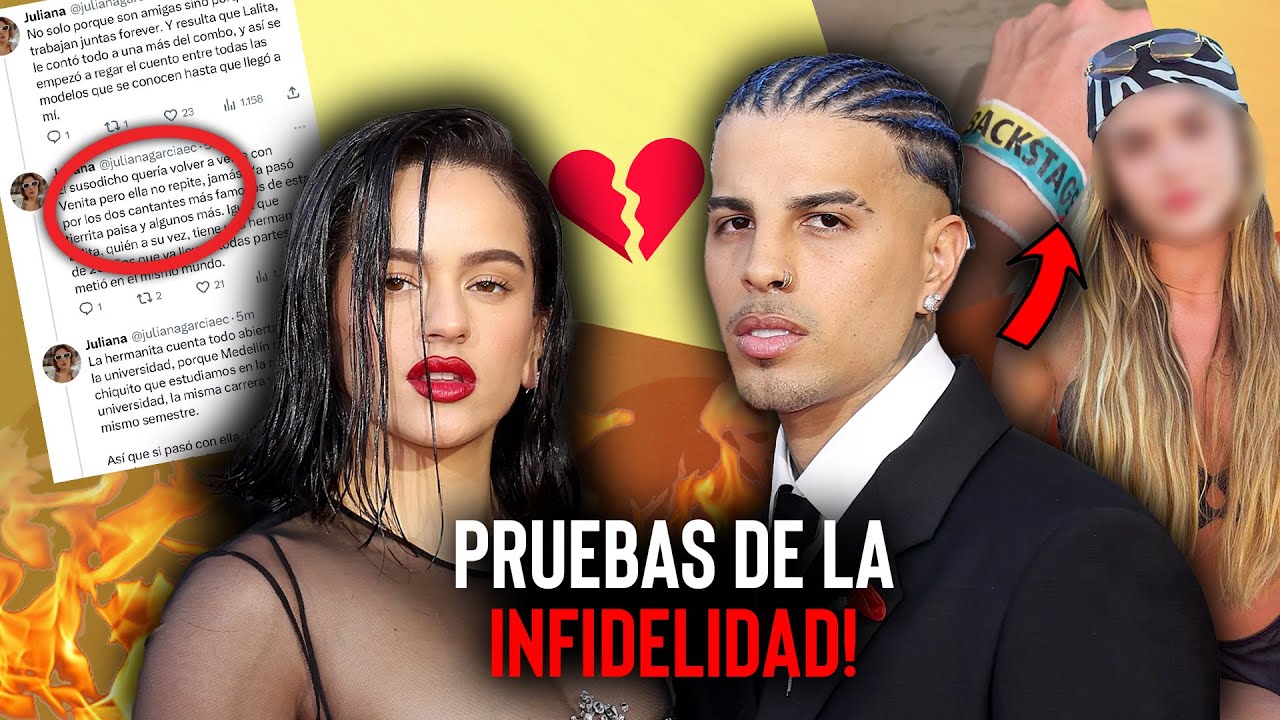 RAUW ALEJANDRO ACUSADO DE SER INFIEL A ROSALIA ¡FILTRAN LAS PRUEBAS!