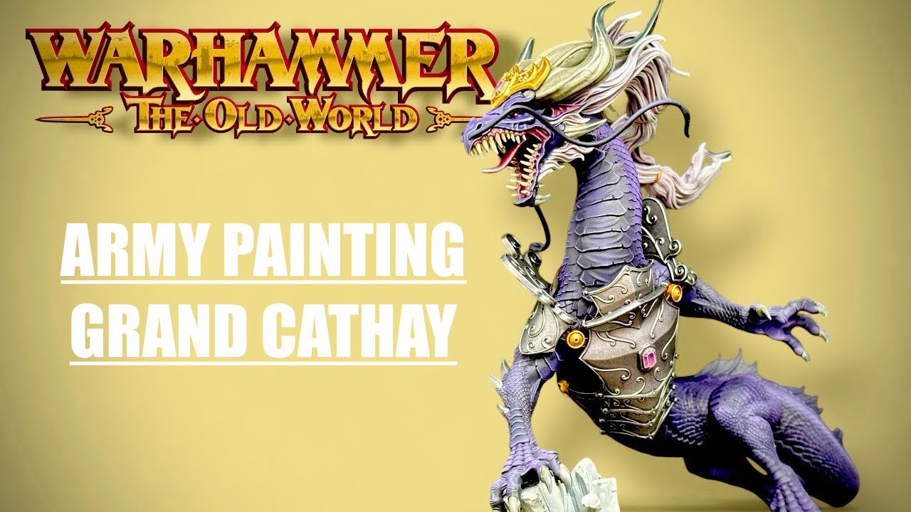 How To Paint : Miao Ying, The Storm Dragon | From Warhammer The Old World