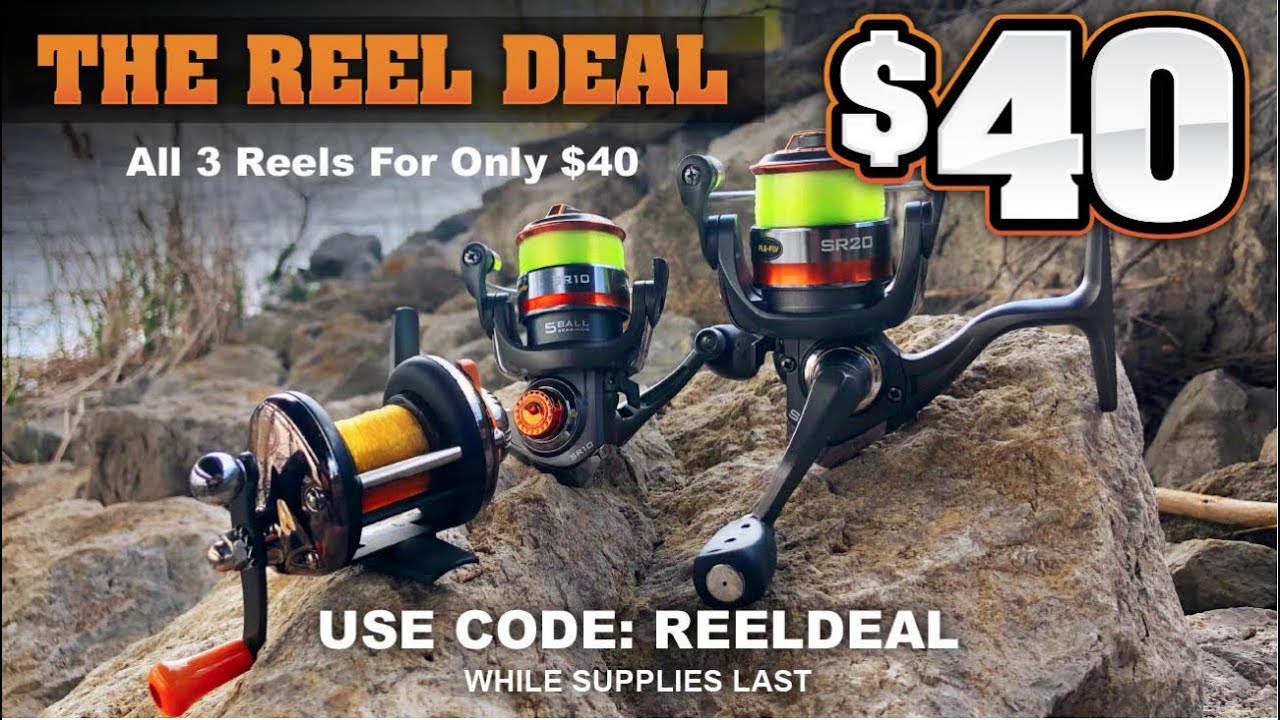 3 FLE FLY REELS FOR ONLY $40! Check this out!