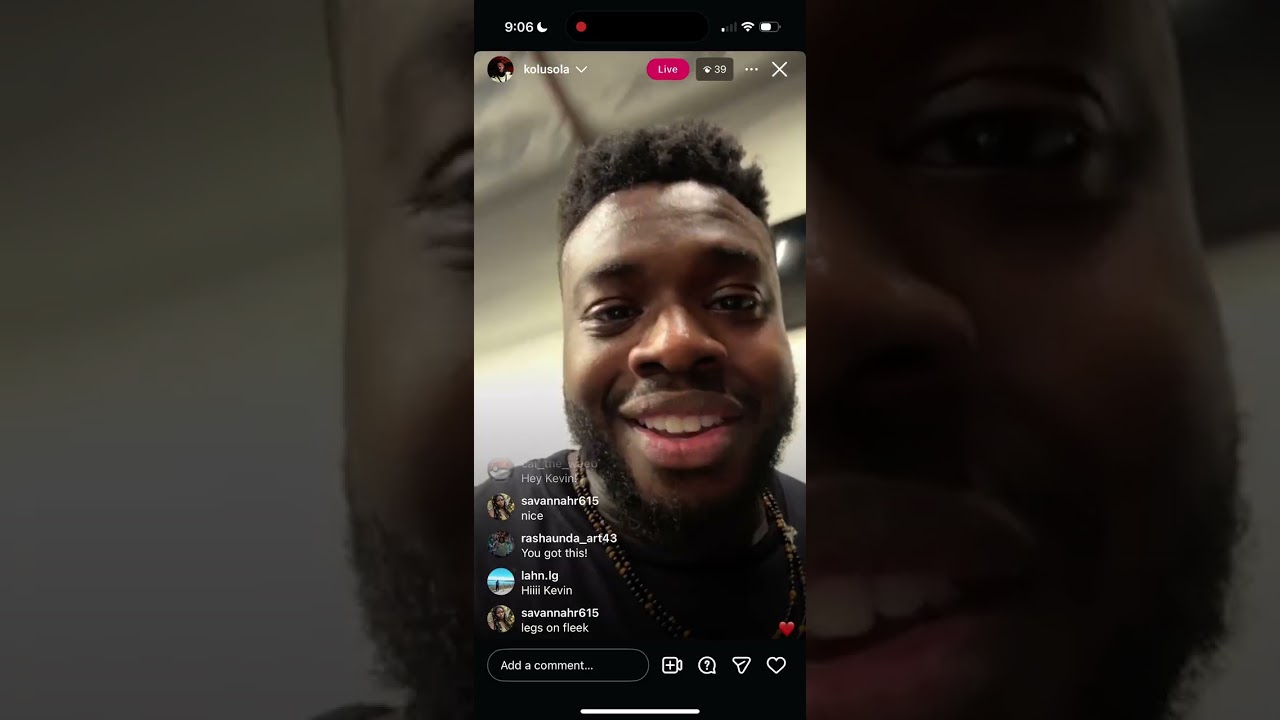 KO instagram live 3/2/26