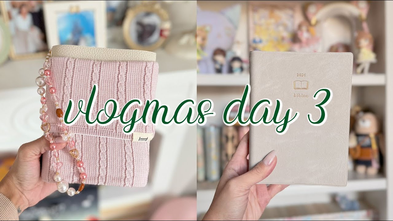 Передумала и купила Midori Hibino 2026 | VLOGMAS 2025🎄Шармейн Дулак