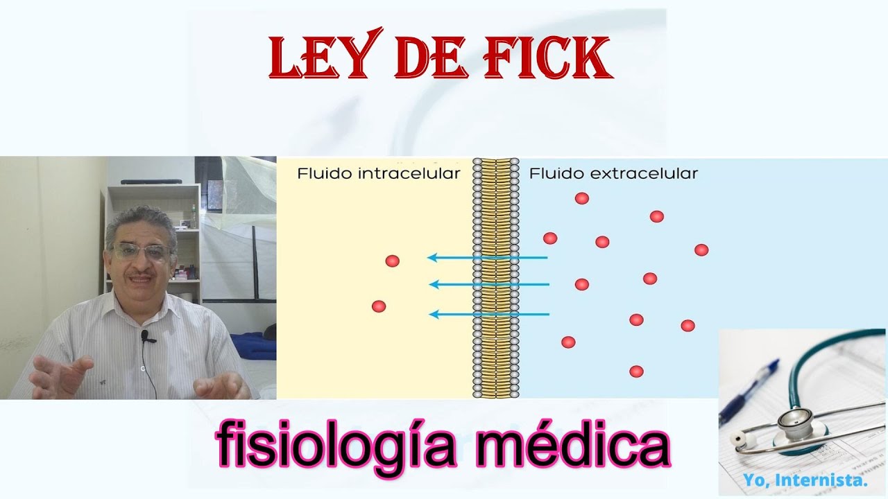LEY DE FICK + ejemplos. Fisiología médica