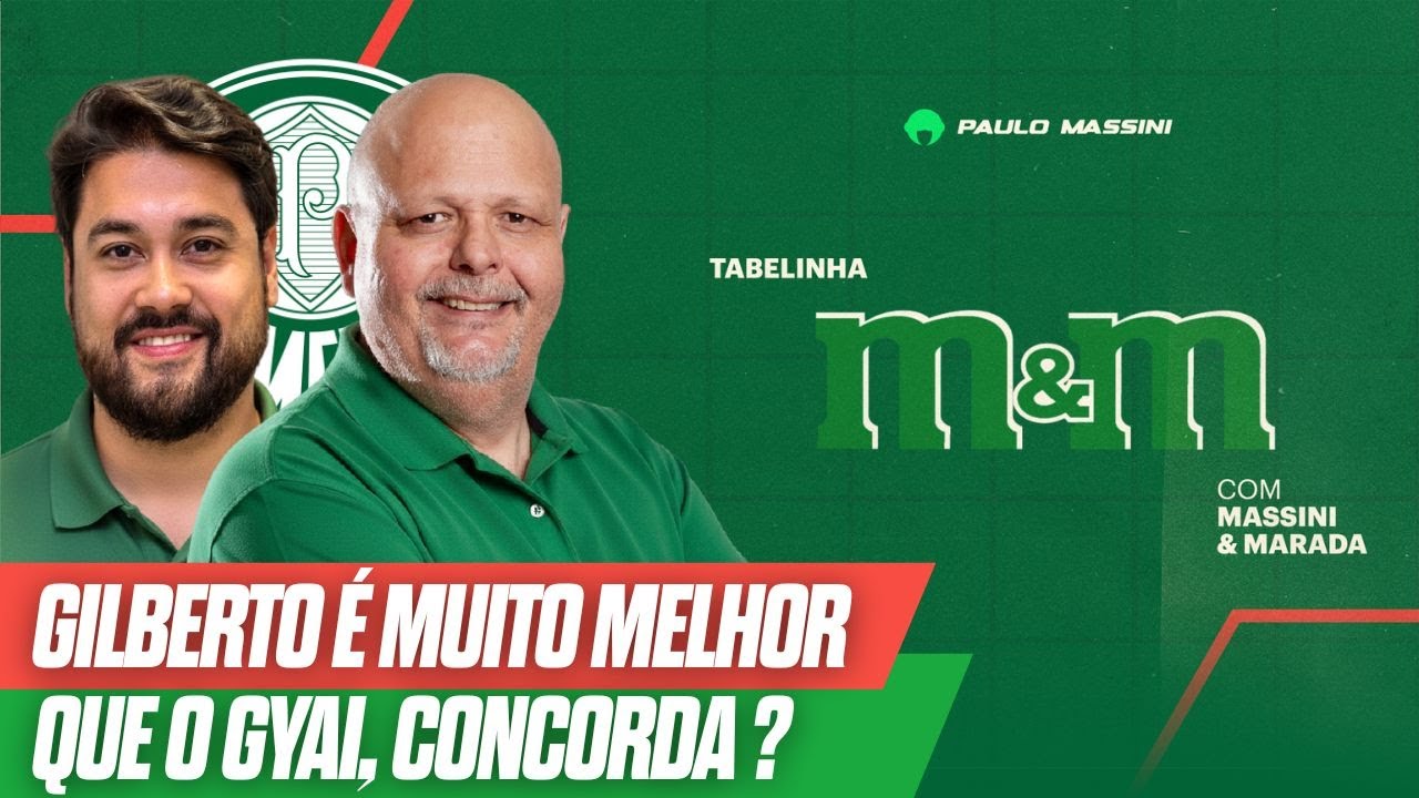 PALMEIRAS: GILBERTO &Eacute; MUITO MELHOR QUE O GIAY. CONCORDA?