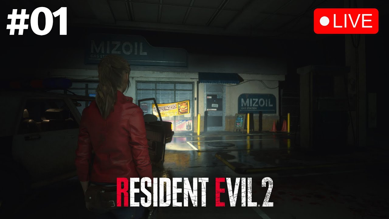 RESIDENT EVIL 2 REMAKE #01 - Primeira vez Jogando - Campanha da Claire