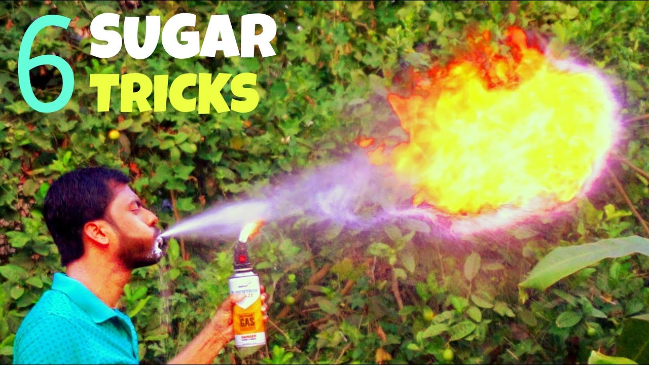 6 Awesome Sugar Tricks || Science Experiments With Sugar
