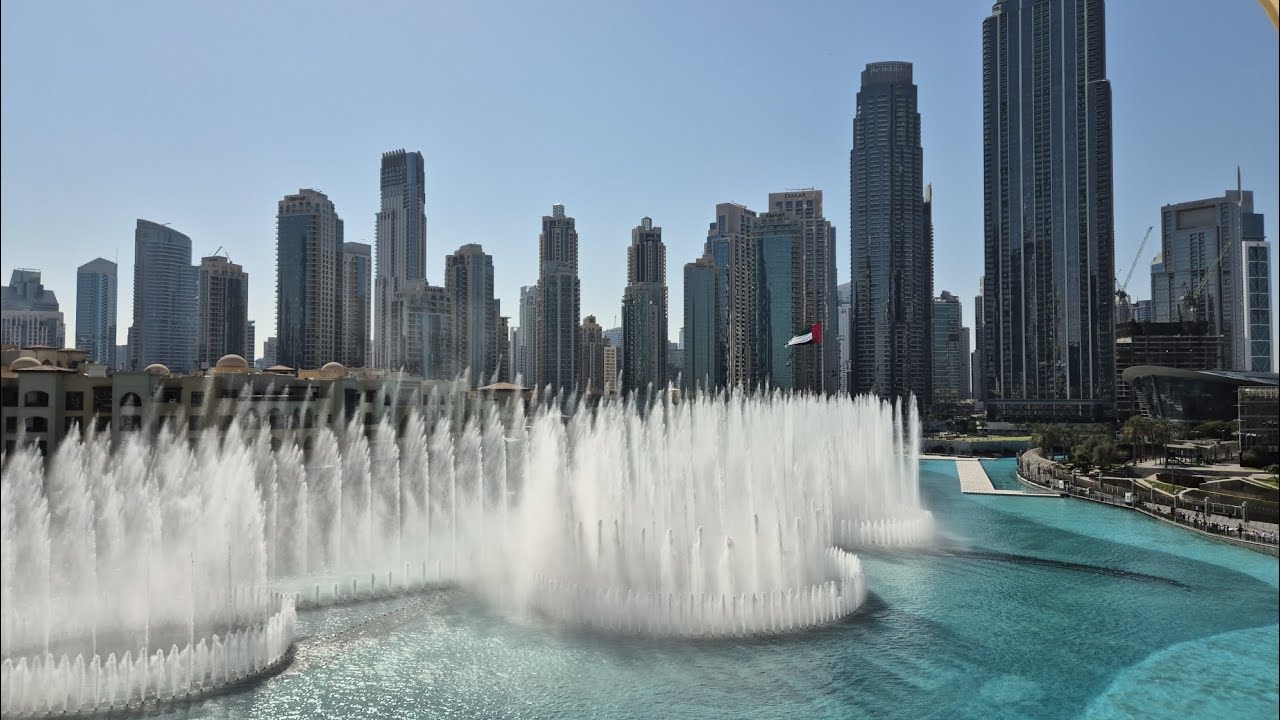 The Dubai Fountain - Kalinka/Калинка (daytime)