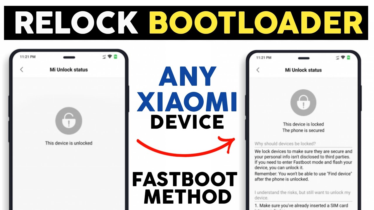 Relock Bootloader in Xiaomi Devices Ft. Redmi Note 8 Pro | How To Lock Unlocked Bootloader - हिंदी