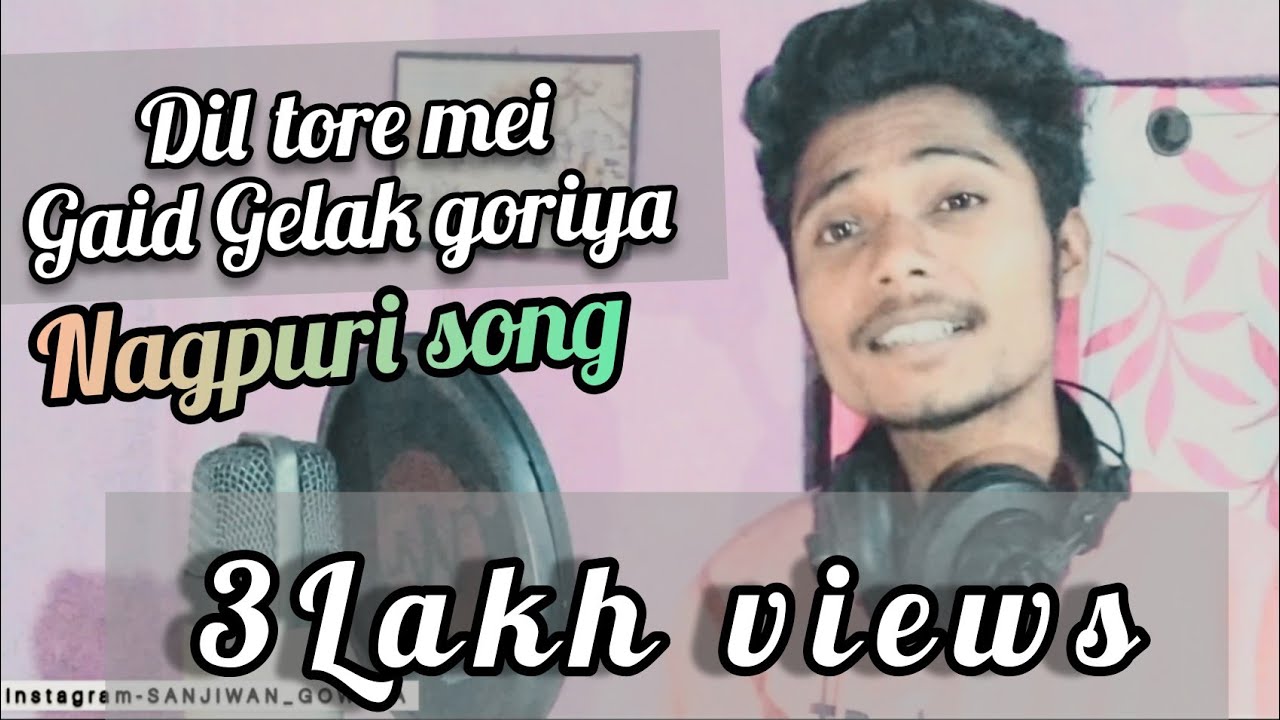 DIL TORE MEI LAIG GELAK GORIYA || BASIR ANSARI ||  NAGPURI COVER SONG SANJIWAN GOWALA