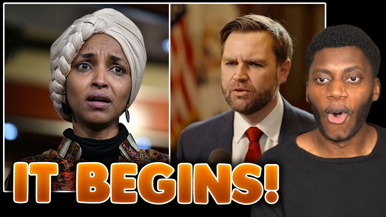 Ilhan Omar IN HORROR as Vance Announces Her Deportation Proceedings!