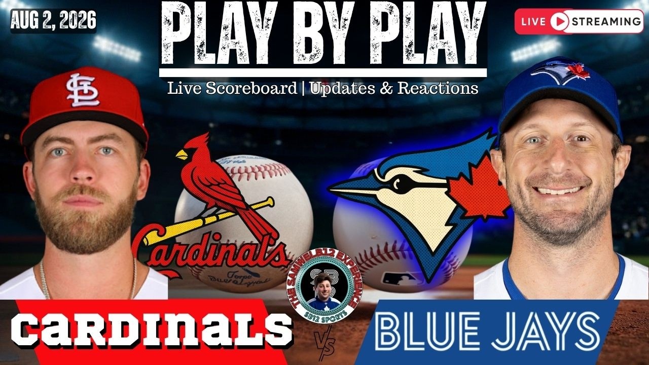🧢 St.Louis Cardinals vs Toronto Blue Jays | LIVE MLB Play by Play and Reactions!