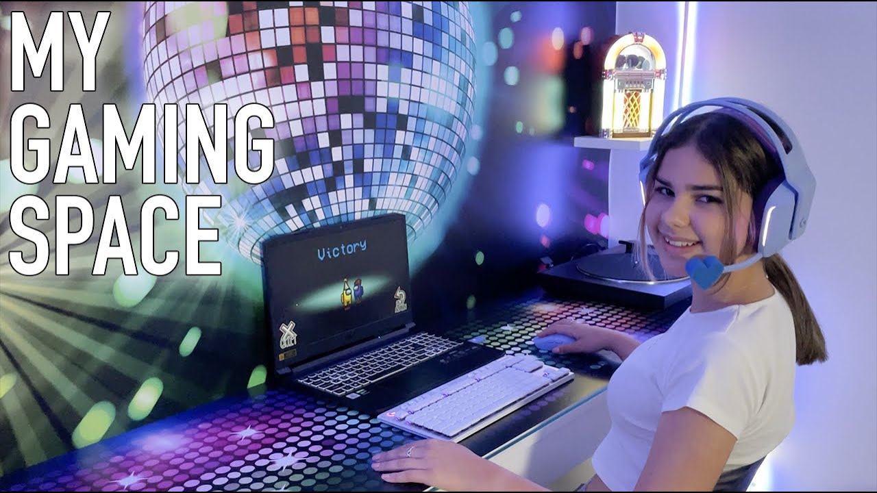 Setting Up My Gaming Space With Logitech G | Grace's Room