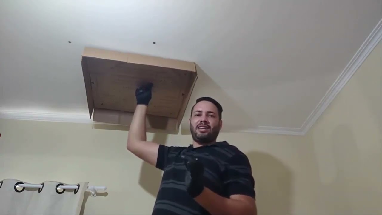 AR CONDICIONADO CASSETE SAIBA COMO USAR O GABARITO PARA INSTALAÇÃO PASSO A PASSO