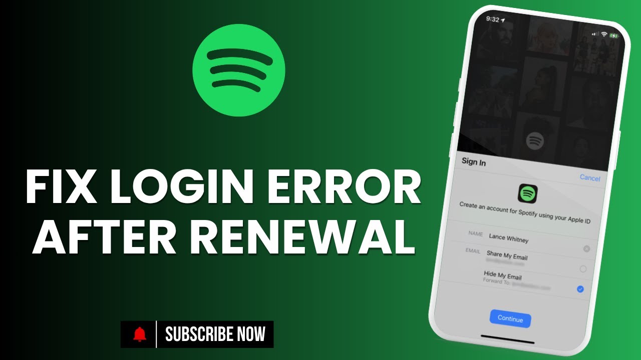 How to Fix Spotify Login Problem After Subscription Renewal