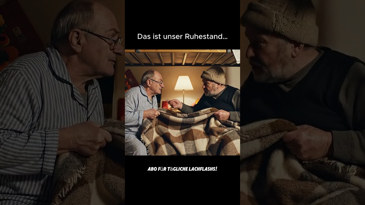 Dieses Rentner-Zimmer ist anders 😬🛏️ #Rente #Deutschland #Humor #Comedy