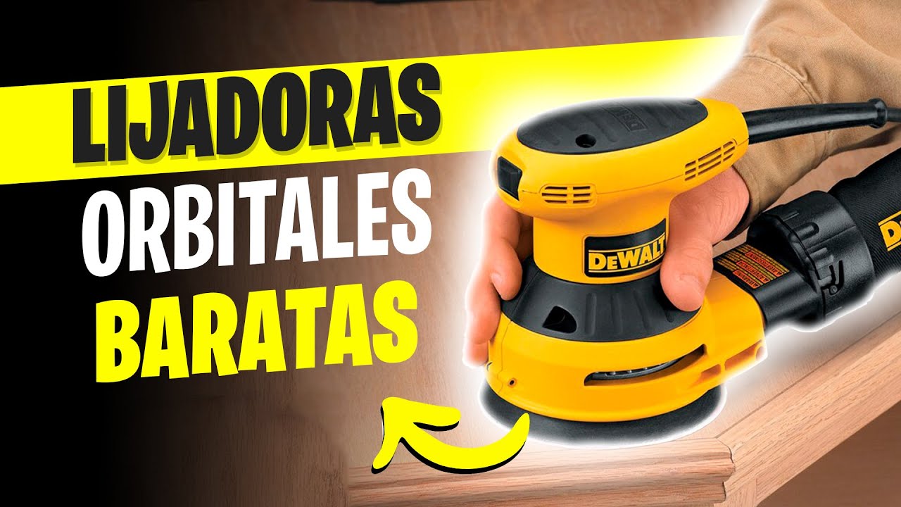 Top Mejores LIJADORAS ORBITALES Buenas y Baratas en Amazon [2024]✅ Compactas / Potentes / Eficientes