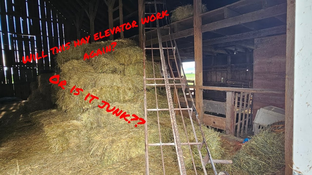 Bringing an old hay elevator back to life