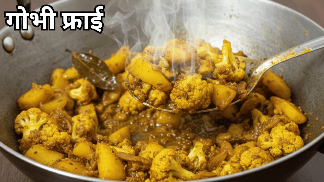 आलू गोभी फ्राई ऐसी कि उंगलियां चाटोगे!