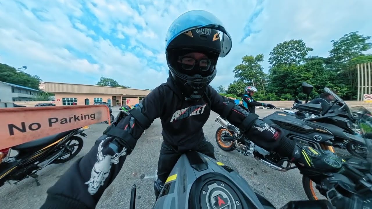 BHP Karak Highway to Lemang To'ki MT07| VOGE DS900X| INSTA360 X5 4K