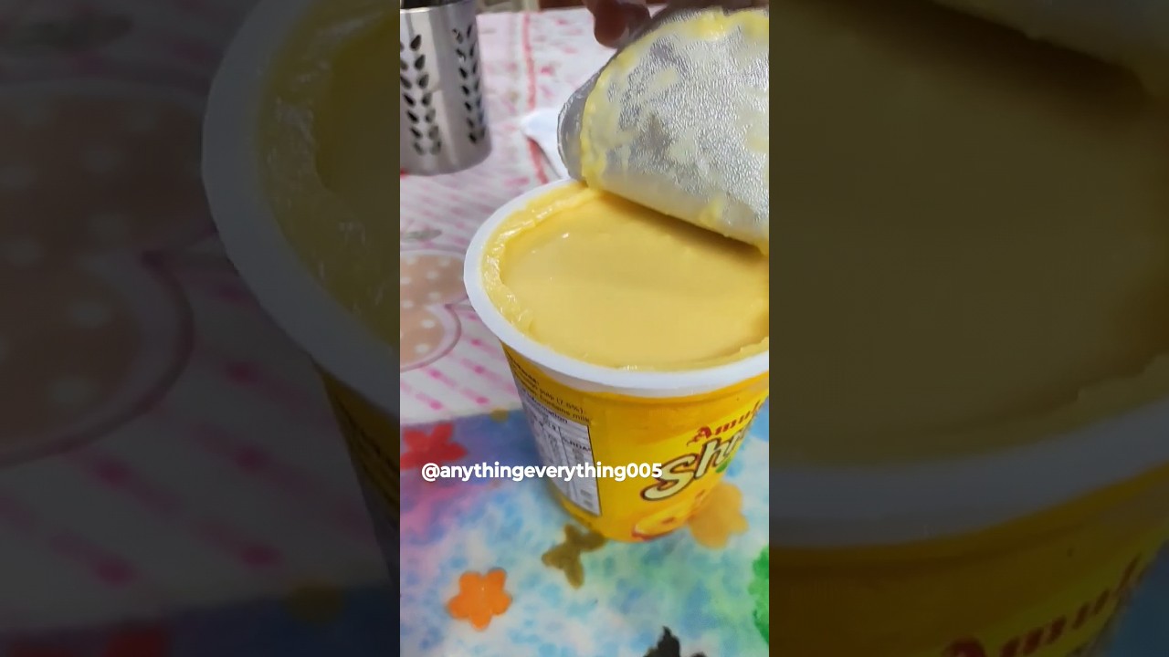 Trying Amul Shrikhand Mango Flavour #trending #yummy #tasty #wow #viral #epic