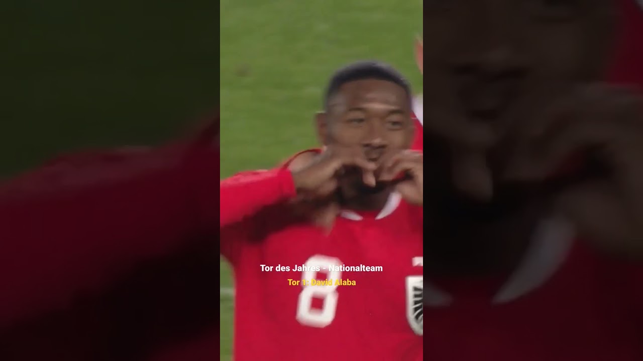 Vote now: Tor 1: David Alaba - Tor des Jahres 2022 - Nationalteam #goal