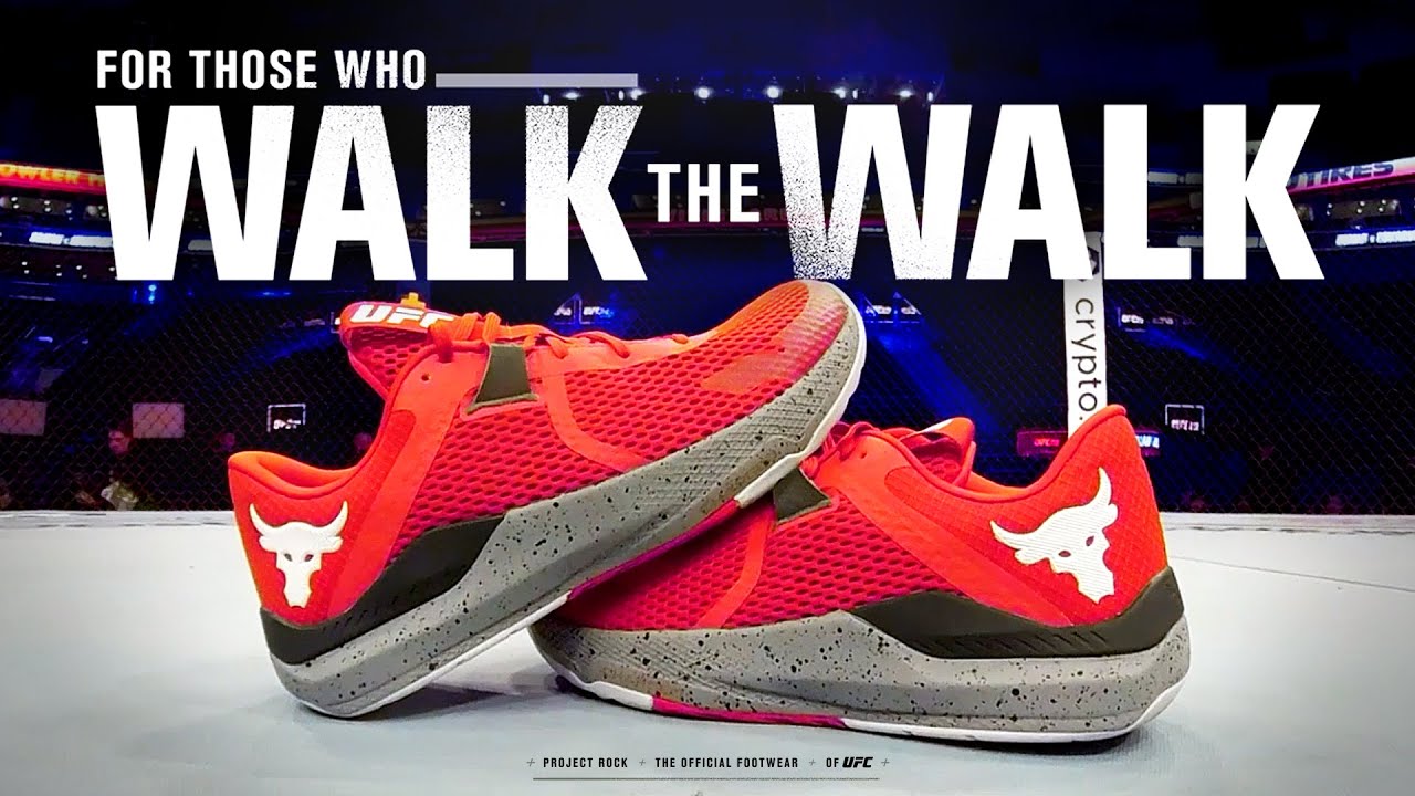 PROJECT ROCK X UFC FOOTWEAR | Built For Those Who Walk the Walk