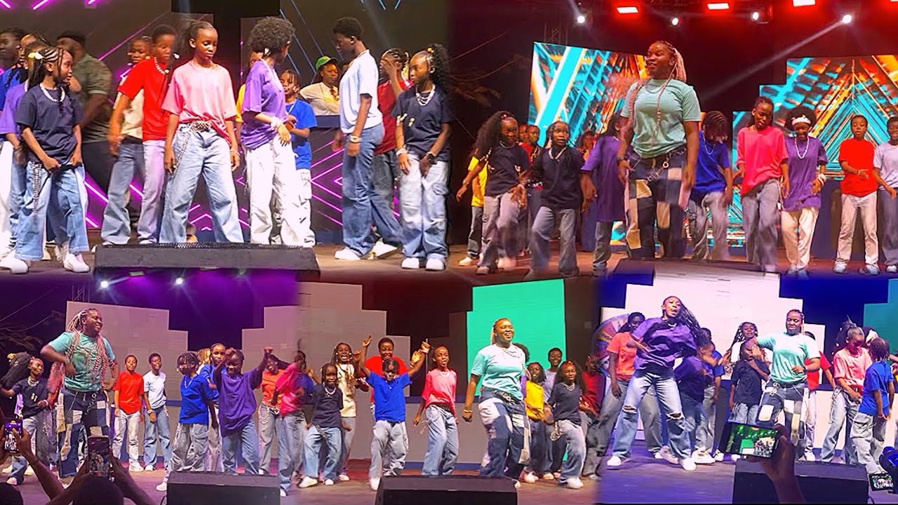 Afronitaa & AfroStar Kids Academy WOW the Crowd @ AshantiFest Energetic performance+Shocked Everyone