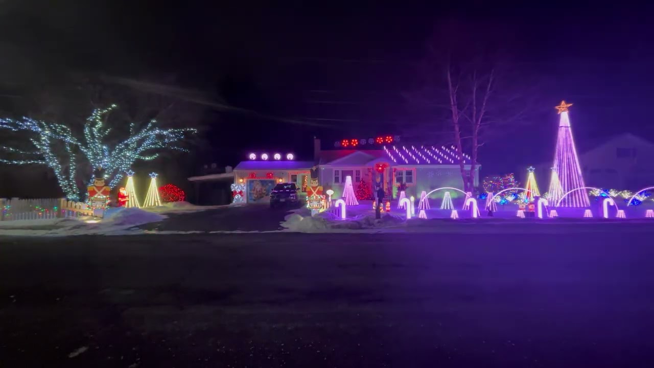 Candy Cane lane Christmas on Belleview 2025