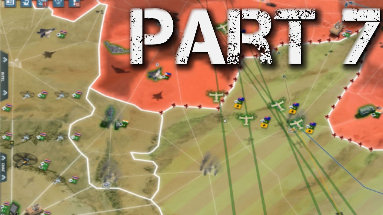 Конфликт Наций &mdash; Битва высокой интенсивности // B2 + F22 Raptor + Apache