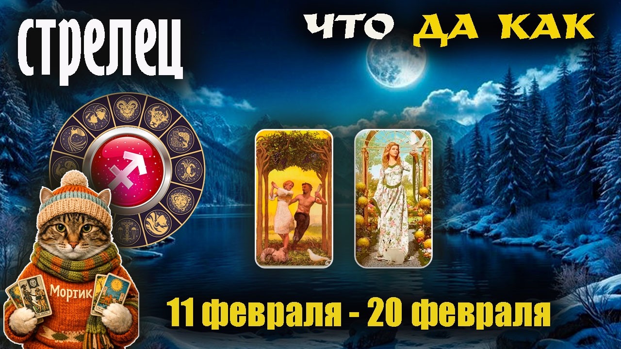 Стрелец ♐ Февраль готовит сюрприз! Таро прогноз с 11 по 20 февраля