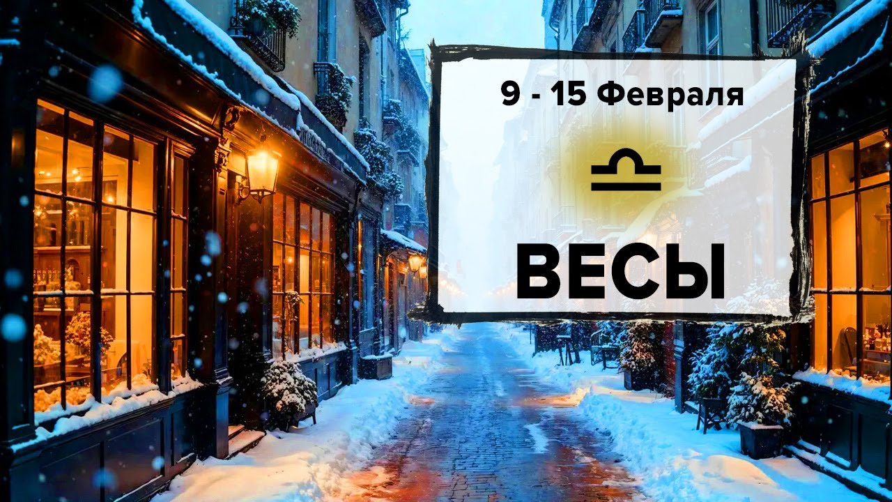 ВЕСЫ ♎ 9 - 15 Февраля 2026 | Расклад таро на неделю для знака Зодиака Весы