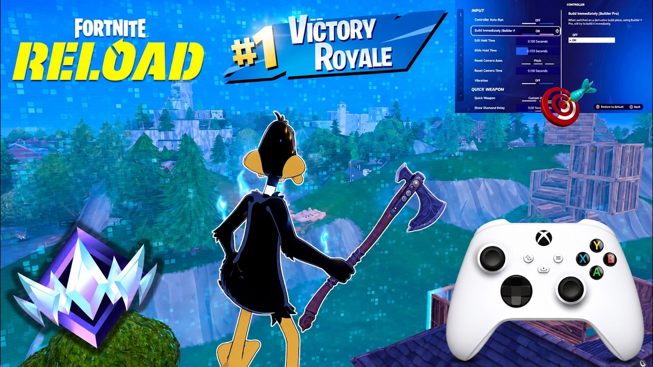 NEW BEST Controller SETTINGS + Sensitivity in Fortnite Chapter 7 (XBOX/PS4/PS5/PC)
