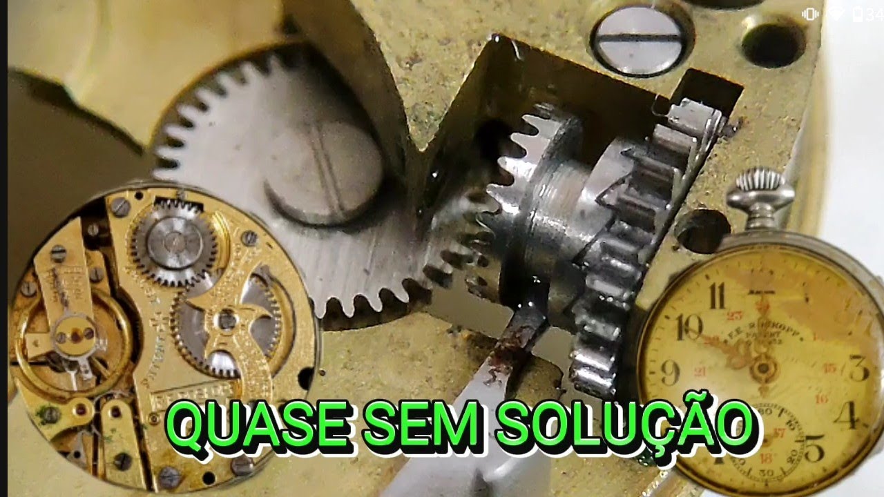 ROSKOPF - DEPOIS DE MUITA DIFICULDADE PRA DESMONTAR SERÁ QUE DEU CERTO? #relogiosdequalidade
