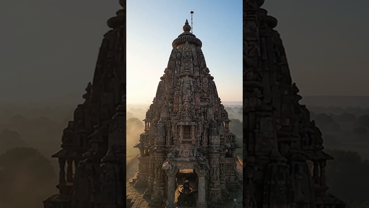 Did ghosts build this temple in one night? 😱 The temple in India that was built by ghosts! 😱 #shorts #viral