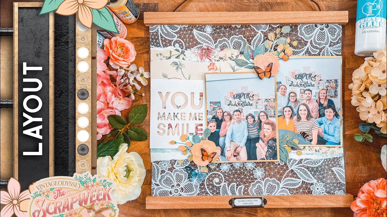 Scrapweek - Tutorial Layout Scrapbook