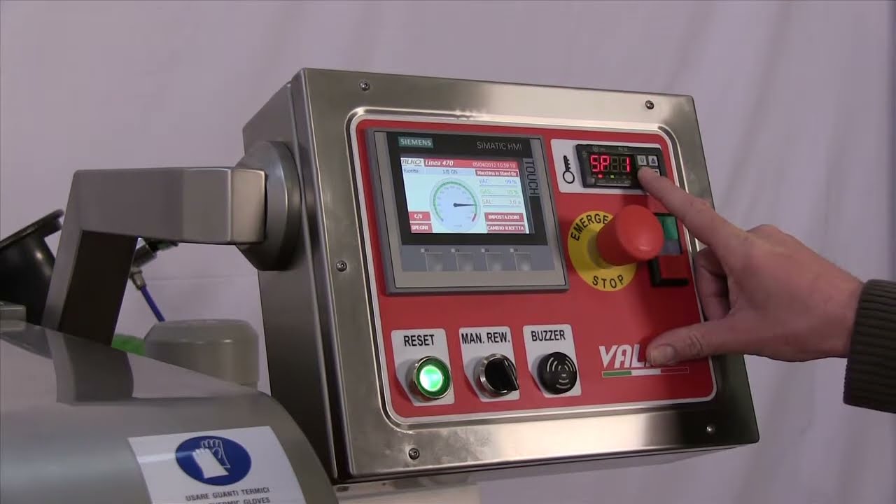 VALKO Linea 350 Automata  védőgázas, vákuumos tálcazárógép