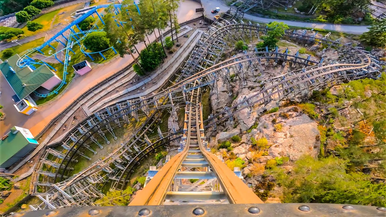 Wildfire 4K 60fps front-seat on-ride mounted POV Kolmarden (2023)